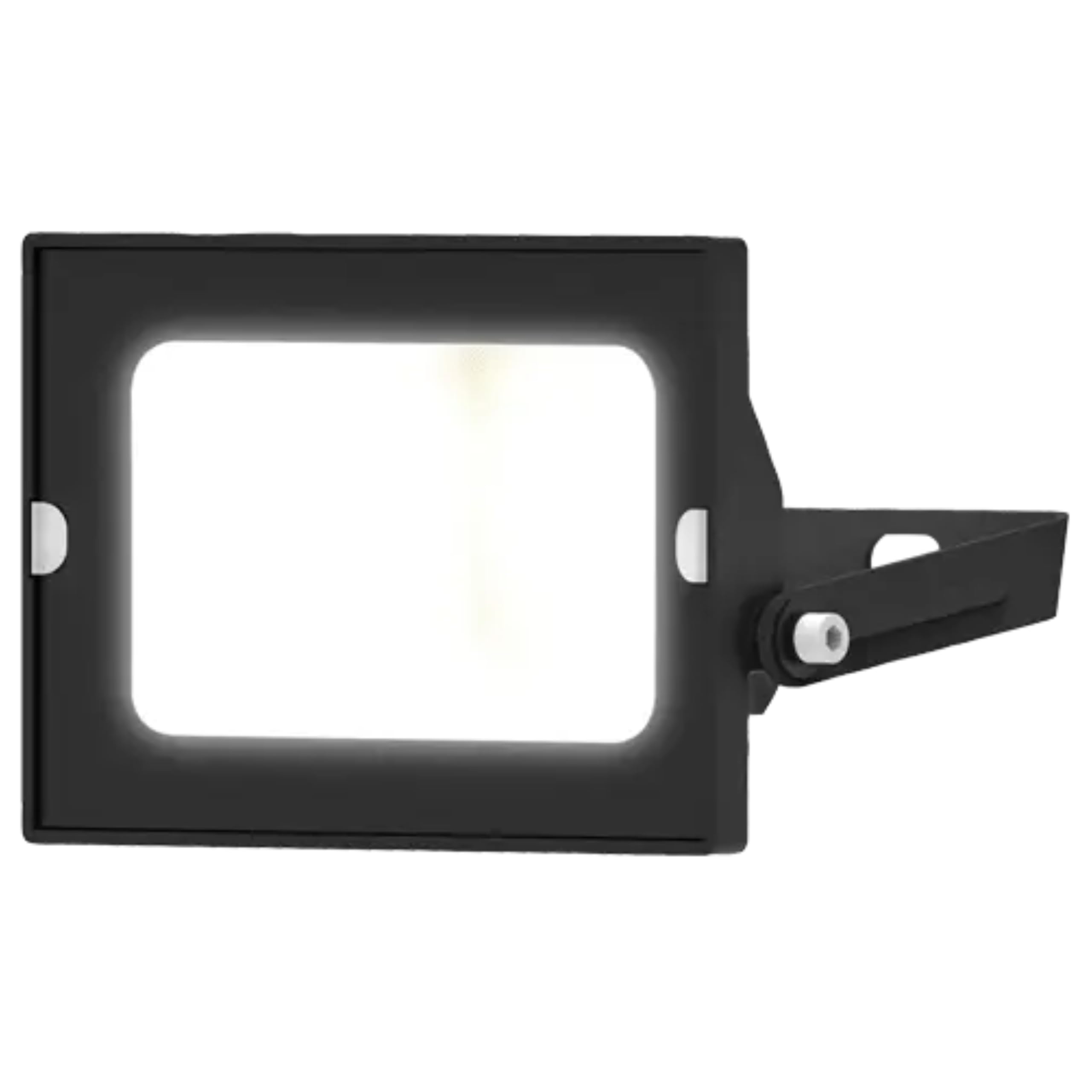 4Lite Black Outdoor Floodlight (Black) 4250Lm Ip65 Rated Led Integrated 50W Flood Light - 4L2/1013-4Yr Guarantee