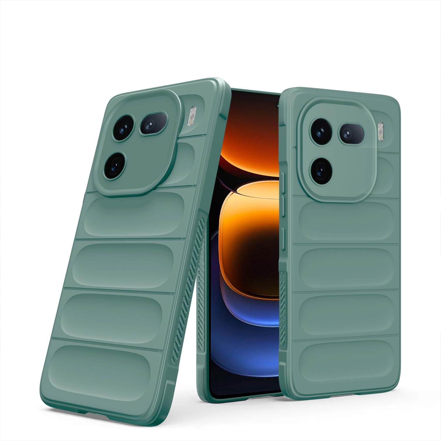 Pikkme iQOO 12 5G Back Cover Soft Matte Liquid Silicone TPU | Camera Protection | Shockproof Slim Back Case for iQOO 12 5G (Green) (B0D4DYJ95H) Amazon Price History, Amazon Price Tracker