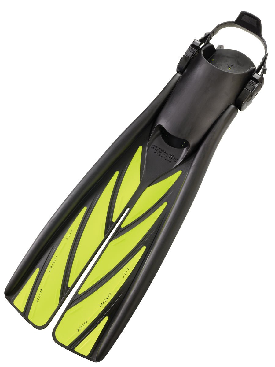 ATOMIC Aquatics Split Aletas, 05-0052-1P, Amarillo, Medium