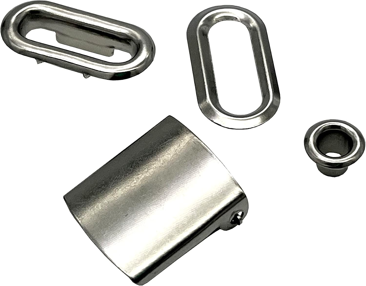 3/4" baseball Hat Cap Buckle Strap Clasp Clip Adjustment Buckle closures with Eyelet Grommet for cap repair