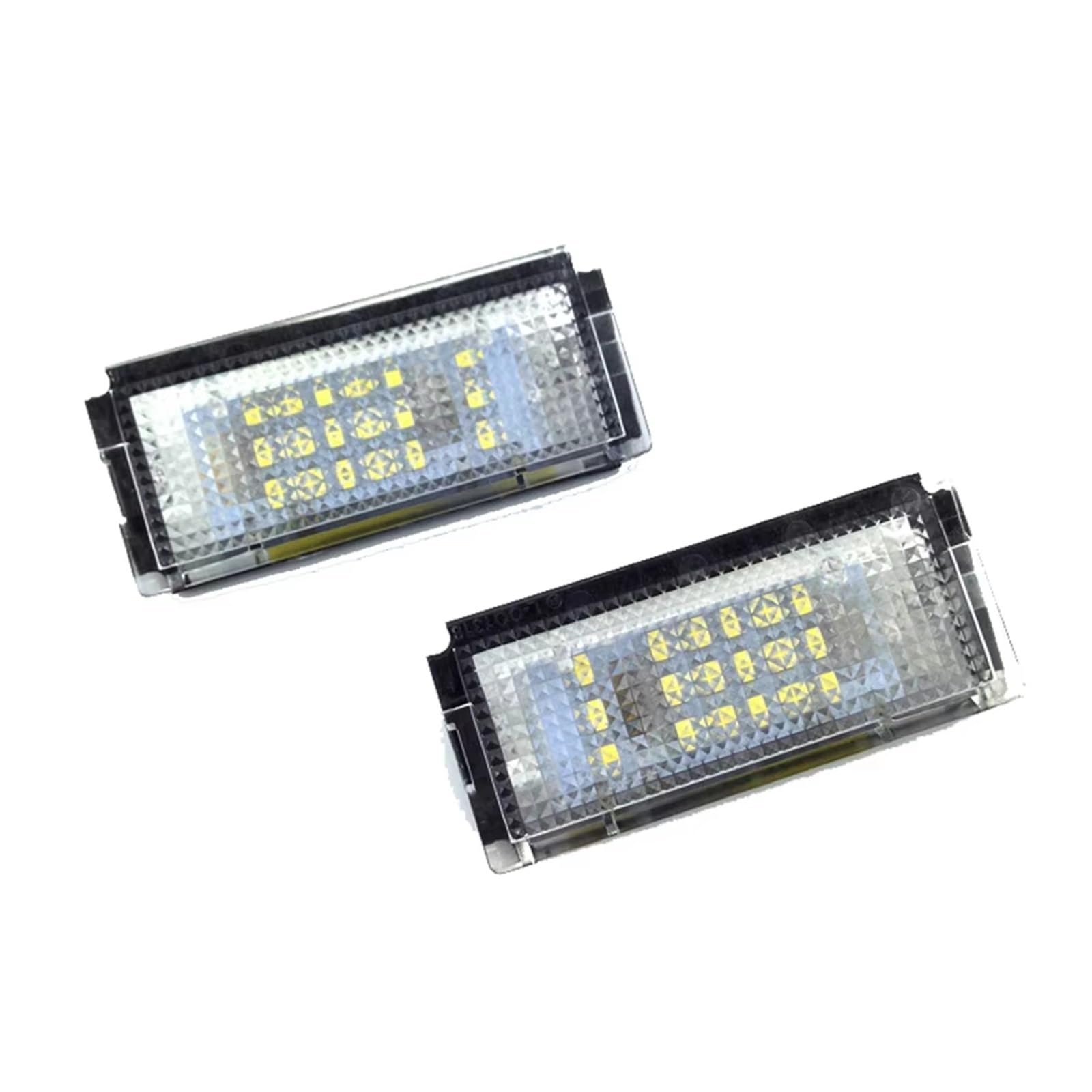 Luz de placa matrícula trasera para sustitución sin errores en E46 4D 7