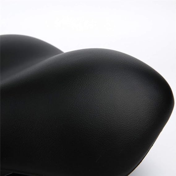 ZHIQIU Comfortable Bike Saddles Extra Wide and Thick Bicycle Seat Integrated Molding Anti-Rain