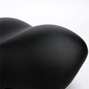 ZHIQIU Comfortable Bike Saddles Extra Wide and Thick Bicycle Seat Integrated Molding Anti-Rain