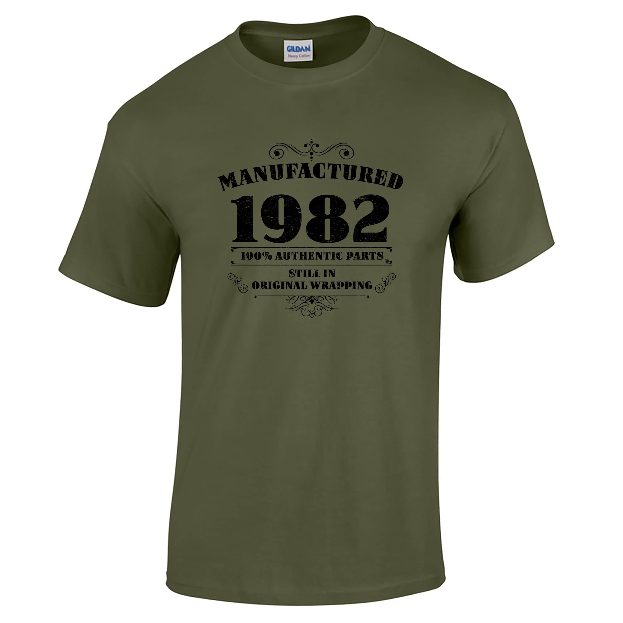 Bang Tidy Clothing 40th Birthday Gifts for Men Manufactured 1983 T Shirt