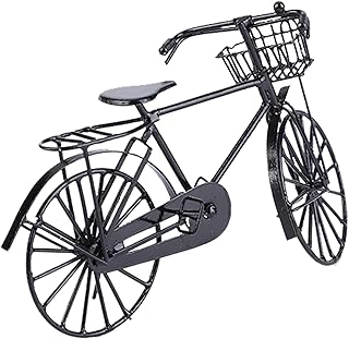 Maileg Dollhouse Furniture Gcroet Miniature Bikes 14Ã—9Ã—5 1:12 Miniature Metal Bike Doll House Dollhouse Decoration Accessory