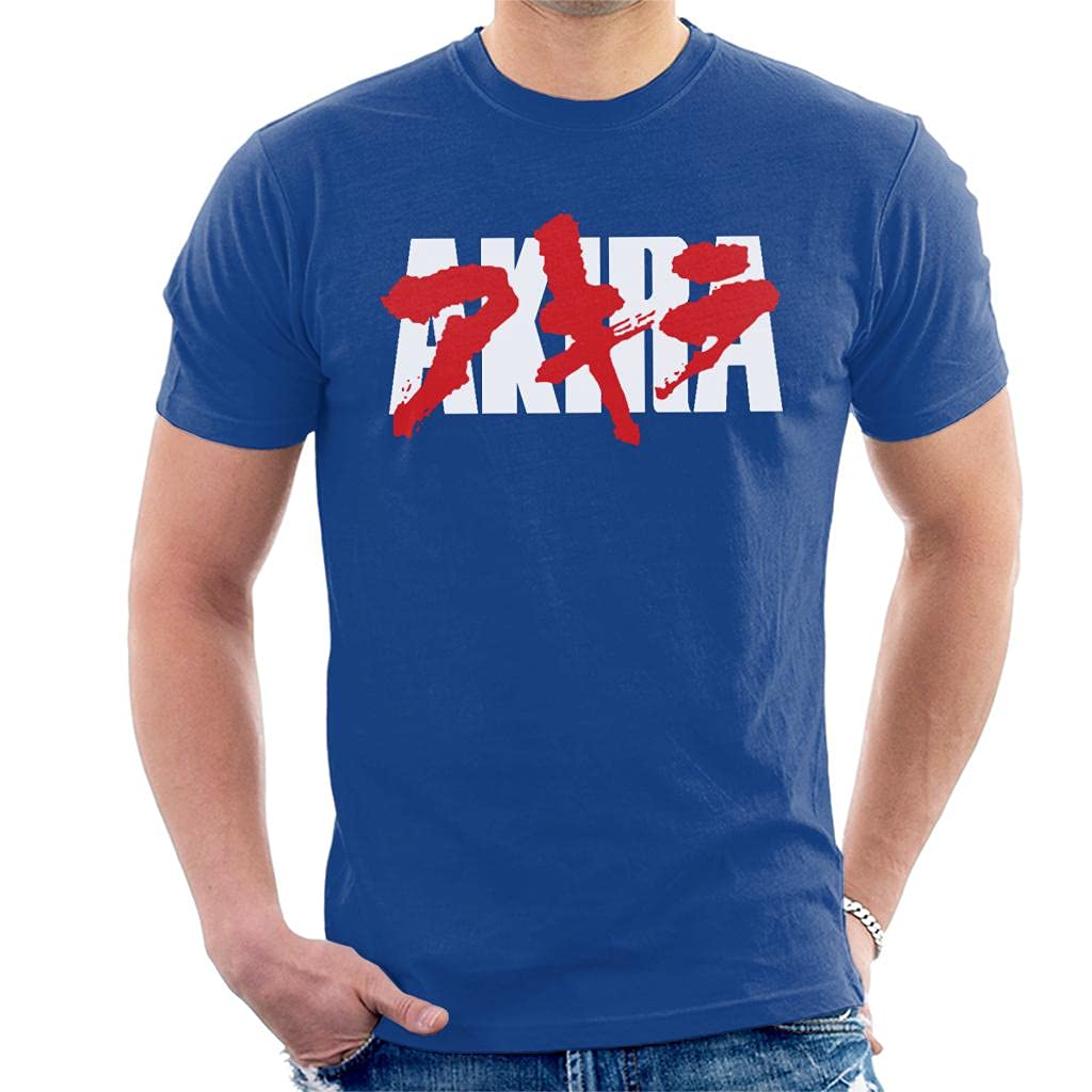 Cloud City 7 Men's Royal Blue Akira Neo Anime T-Shirt