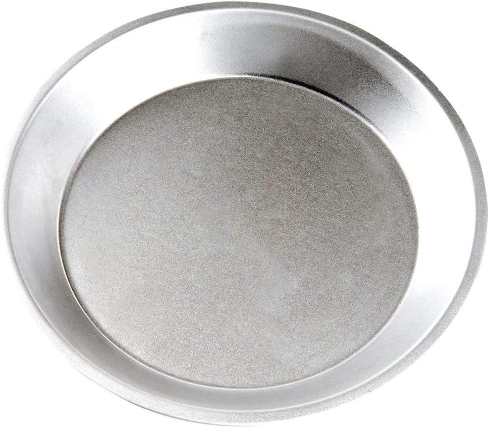 Pie Plate Aluminum Metal 10 Inch Pan - 21 Guage Commercial Grade - Set of 10