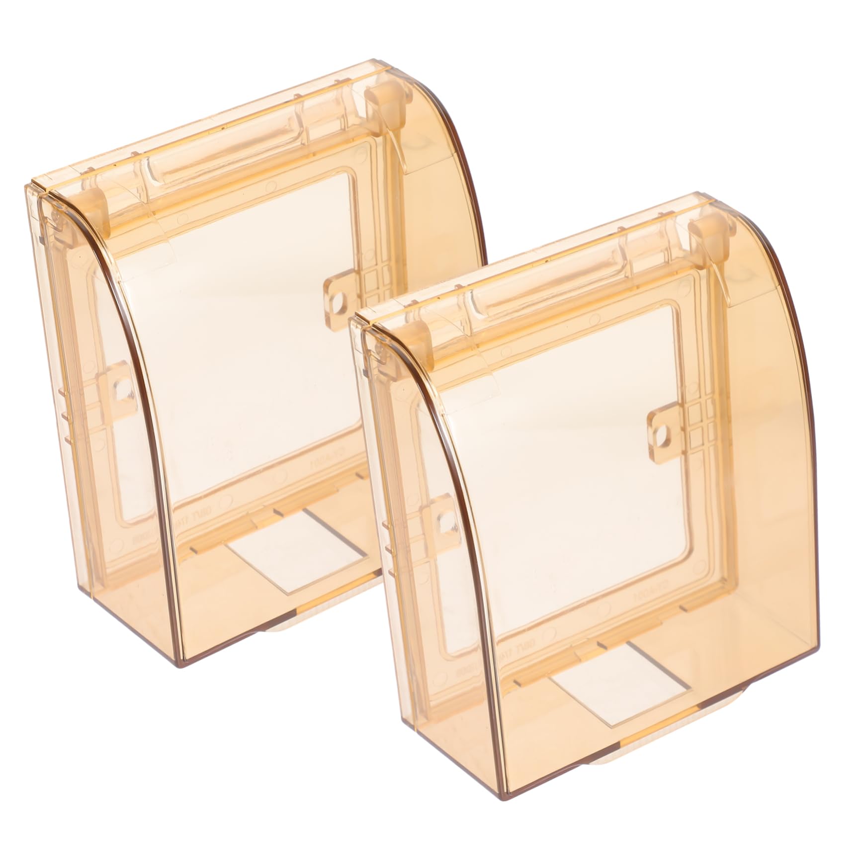 OSALADI 10piezas Para Enchufes Tapa De Seguridad Infantil Para Interruptores De Protector De De Pared Diseño Transparente y Instalación Seguridad Para Niño El