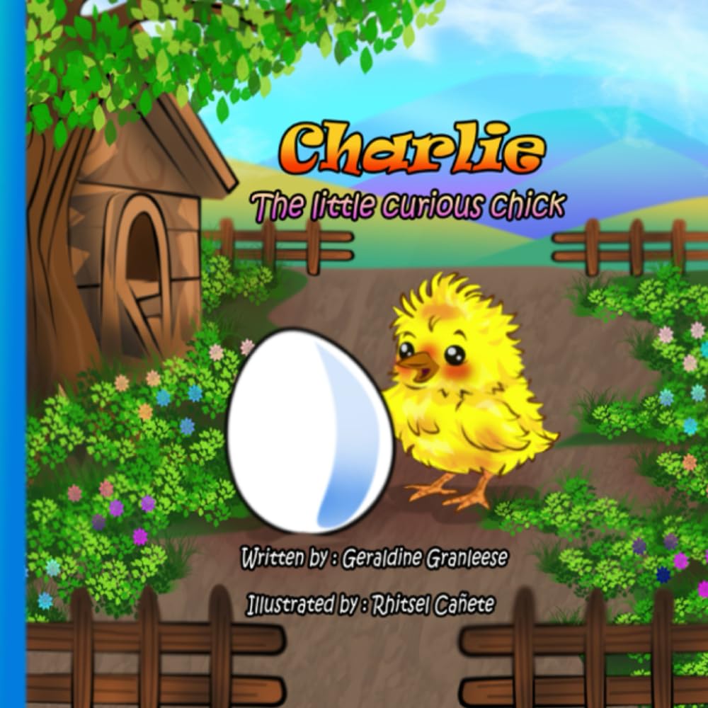 Charlie the little curious chick