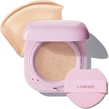 Lanage Neo Cushion, The Glow, 21W, Warm Beige, Foundation, Cushion Foundation, Semi Matte, Sunscreen, Korean Cosmetics