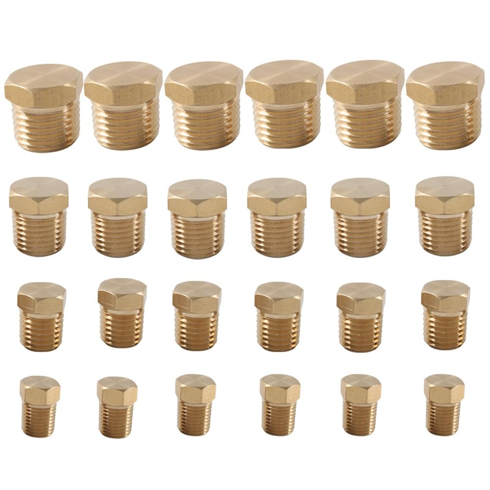 Bouchon de tube hexagonal d'huile NPT en acier pour accessoires de voiture et bloc moteur