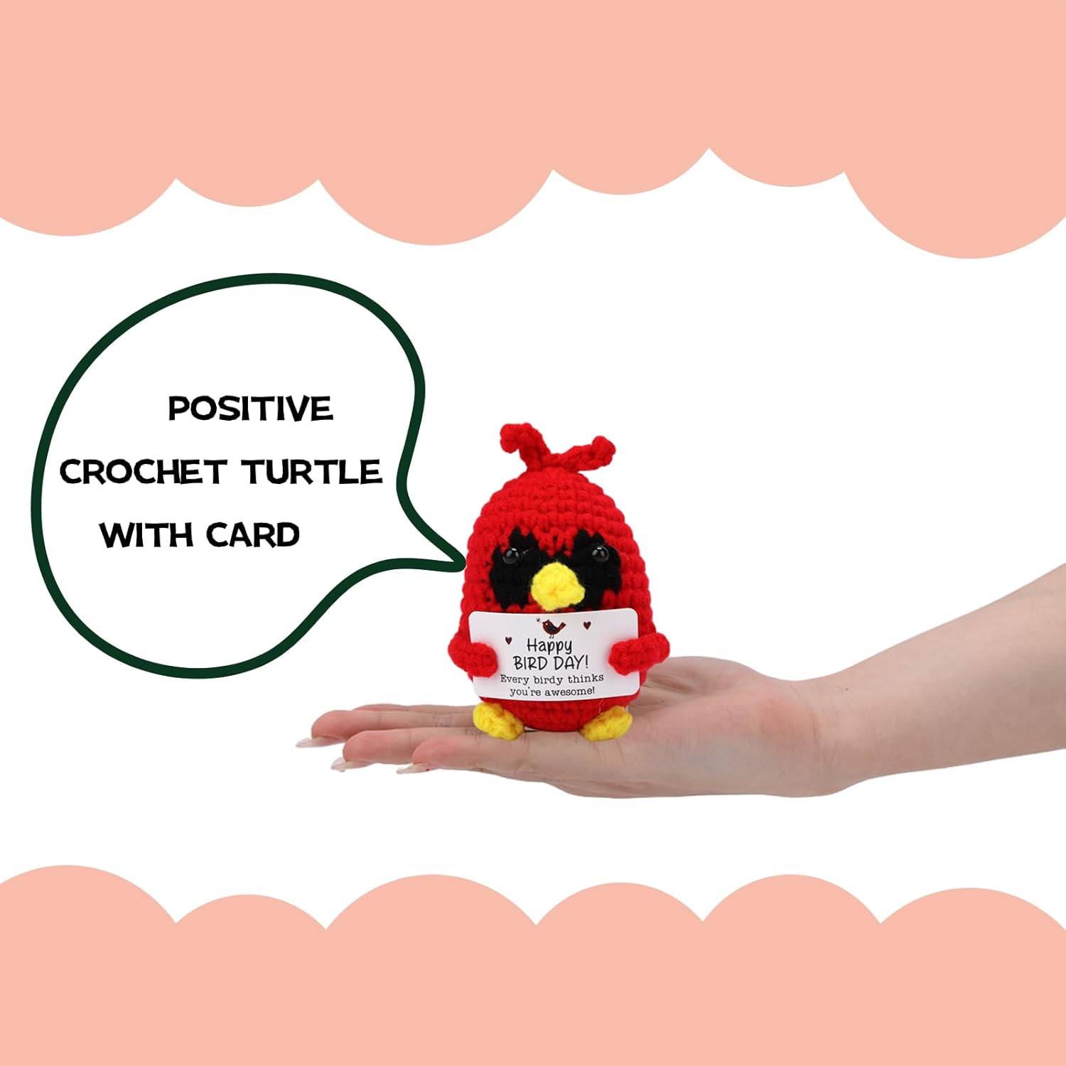 Class of 2026 Gifts, Graduation Gifts for College Highschool Master Degree, Funny Emotional Cheer Up Positive Crochet Animals