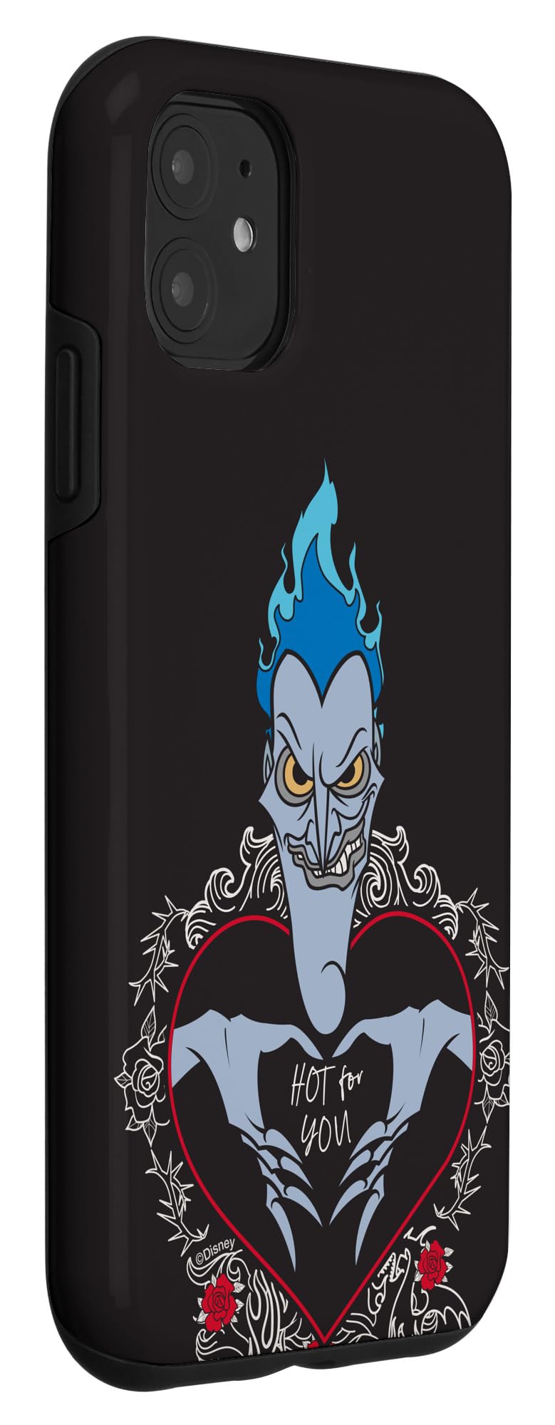Custodia per iPhone 11 Disney Villains Hades Hercules Hot For You San Valentino