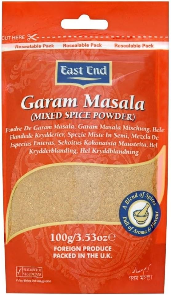 East End Garam Masala Pulver (100 G) Amazon.de Lebensmittel & Getränke