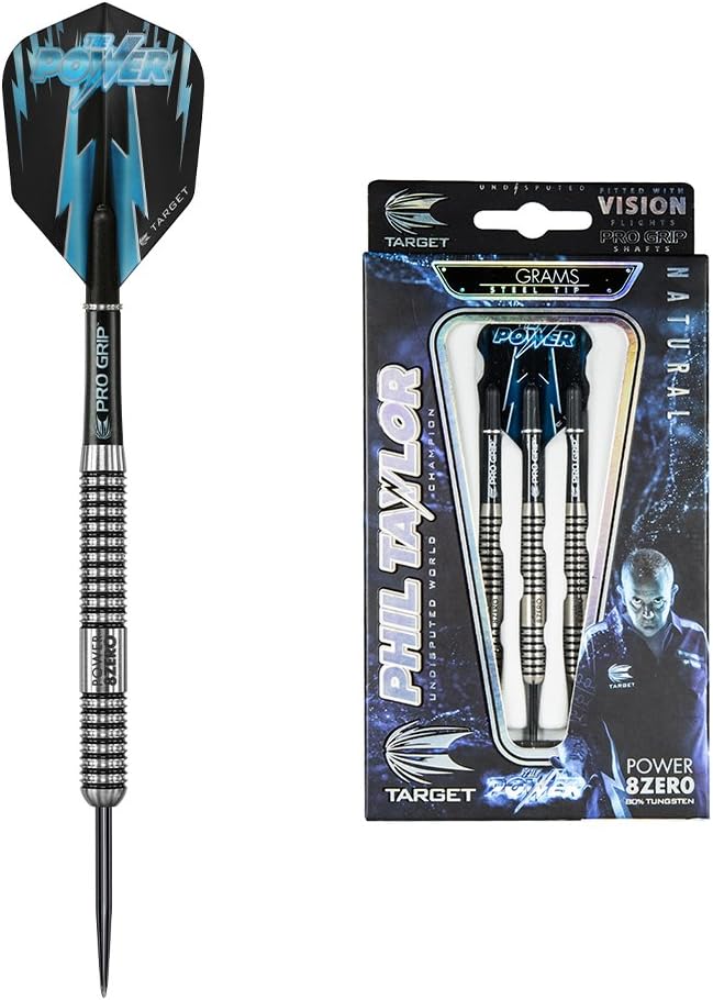 Target Darts Power 8Zero Steel Tip Darts
