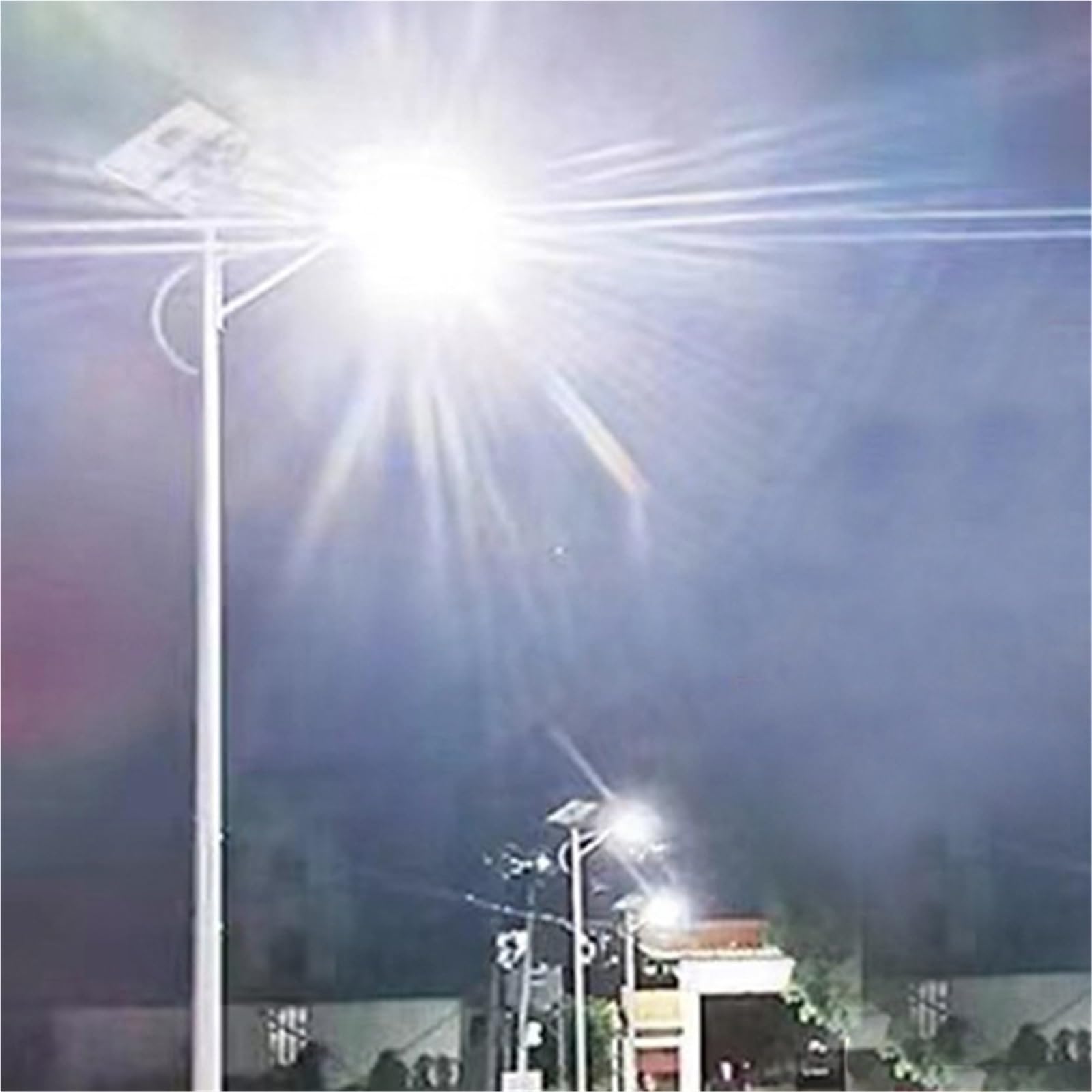 Lampy solarne do użytku na zewnątrz, wodoodporne, z czujnikiem ruchu, z aluminium, lampa ścienna LED do ogrodu, na światło słoneczne, budowlane (W7101B-8)