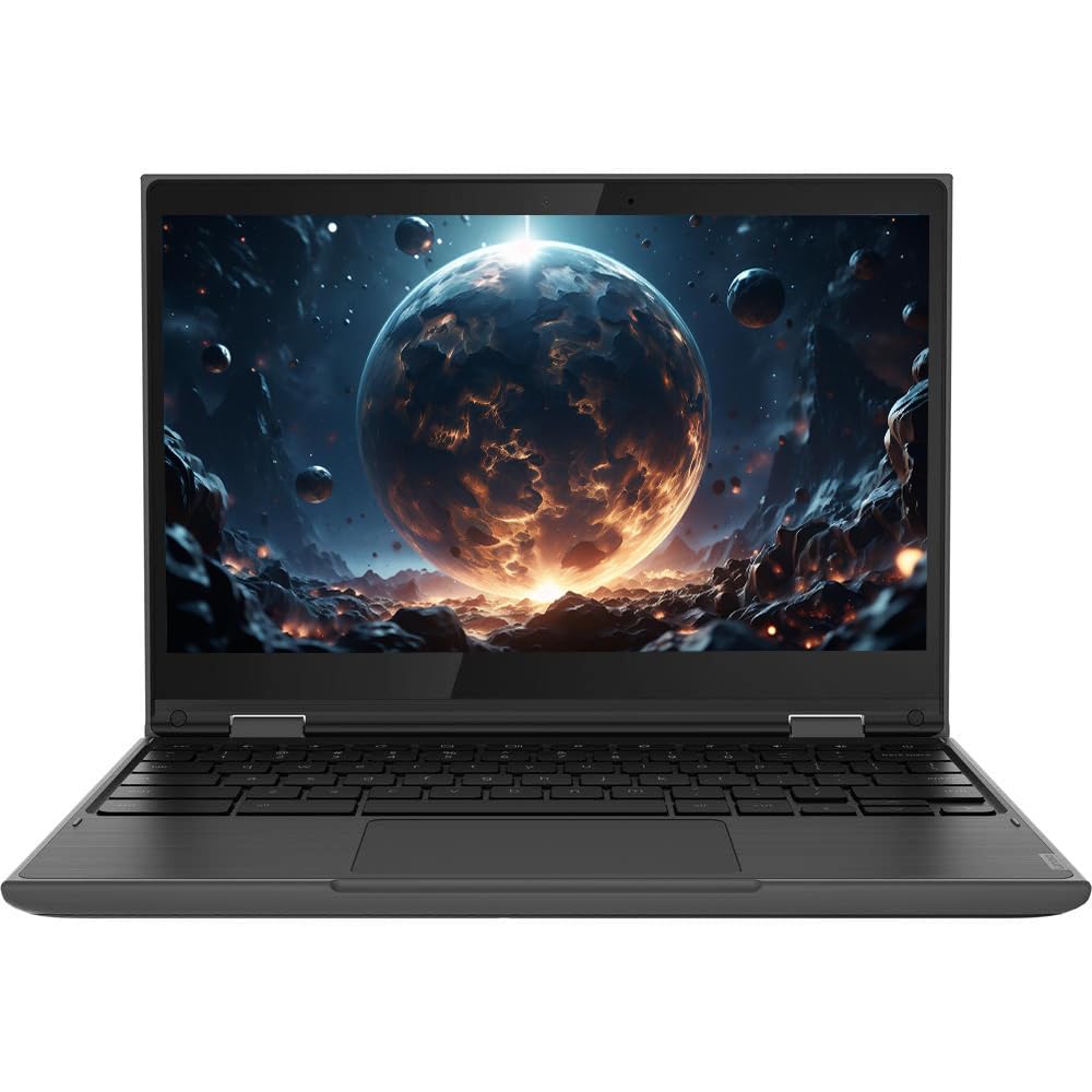 Lenovo Chromebook 300e Ordinateur portable 2 en 1 avec écran tactile Intel Celeron N4020, écran 11,6" (1366 x 768), 4 Go de RAM, 32 Go eMMC, clavier japonais (QWERTY, Chrome OS (reconditionné)