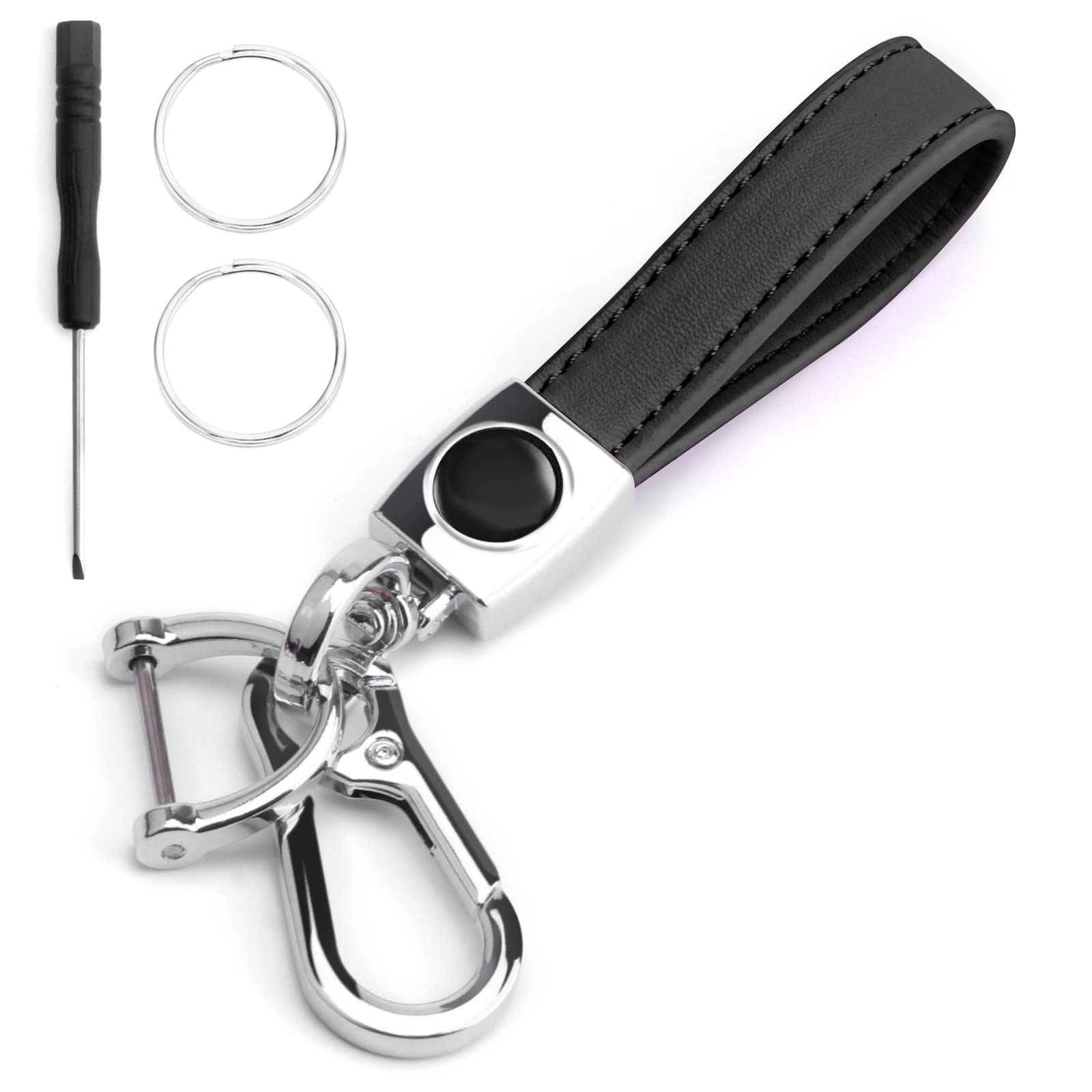 Amazon Yamlten キーホルダー 本革レザー 車のキーチェーン 黒 車 バイク 車 バイク Amazon Yamlten キーホルダー 本革レザー 車のキーチェーン 黒 車 バイク 車 バイク