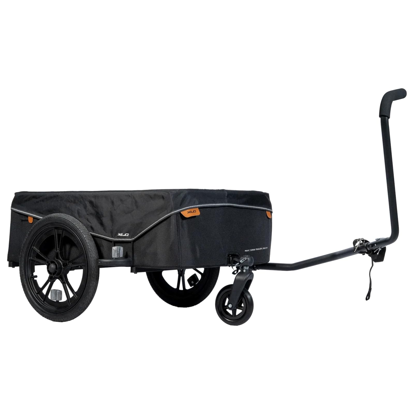 XLC Cargo BS-C11 3092003010 - Remolque de Carga (16", Reflectante), Color Negro