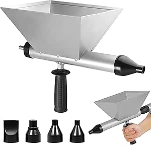 Pistola Spruzzatore Per Malta Elettrica - Con 4 Ugelli, Per Intonaco, Cemento E Pavimenti, Design Ergonomico E Portatile - Foto 3