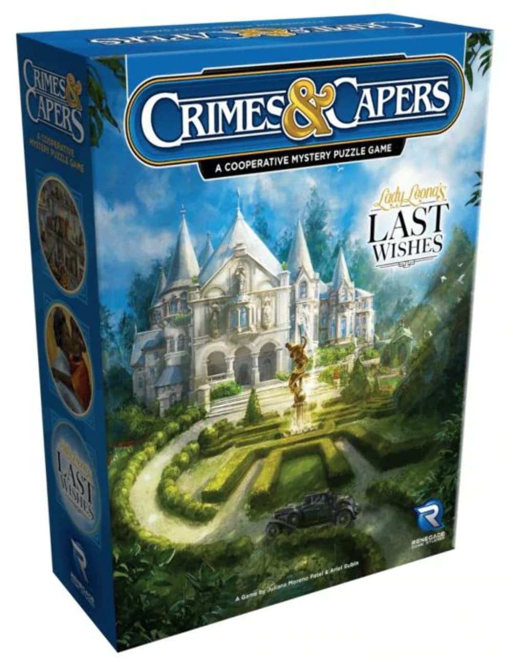 Game  - Renegade Game Studios - Crimes & Capers: Lady Leona`s Last Wishes
