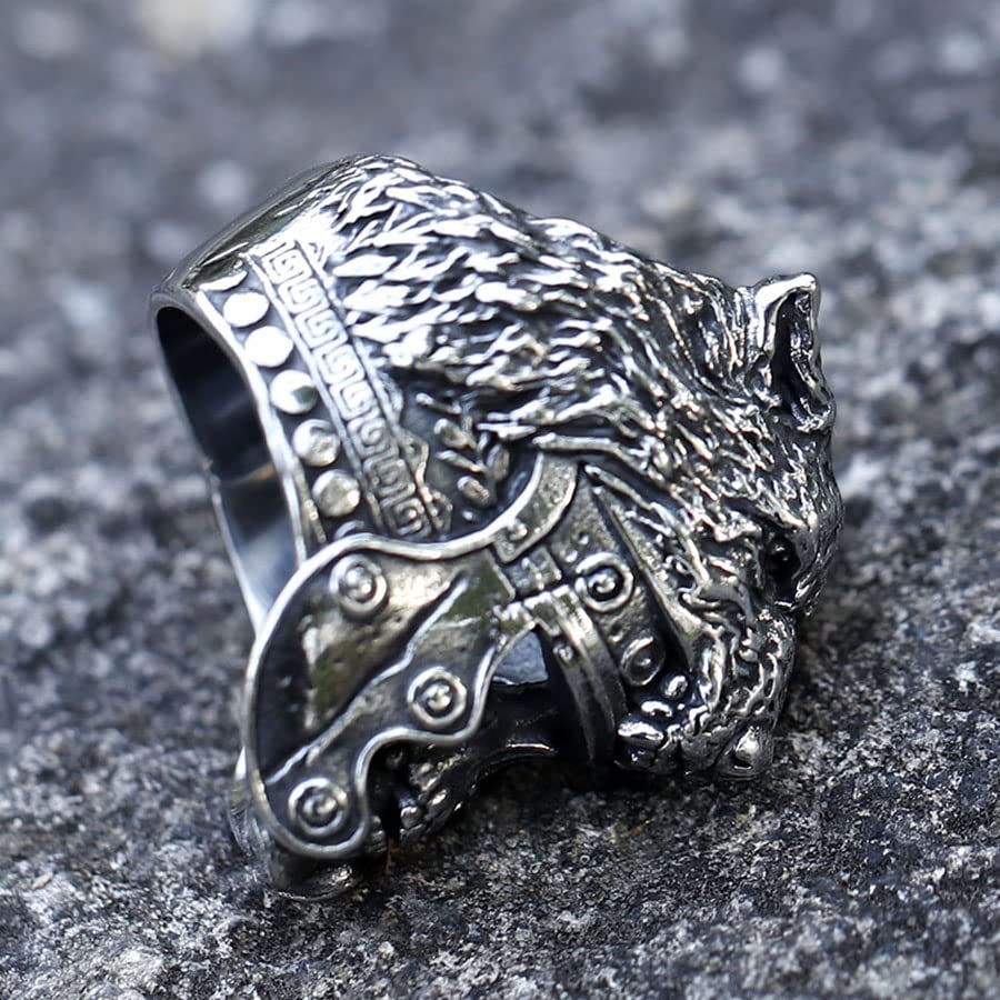 Image of 2023 Skull Ring Cool Evil Death Punk Rock Stainless Steel Rings Aly Style Jewelry