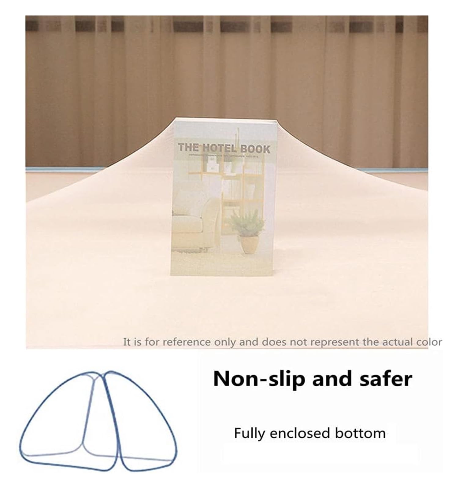 Mosquitera Plegable de Viaje, Mosquitera emergente for Cama, 1,0-1,8x2,0 m(D,W 78.7" x L 59.1" (1 Panels))