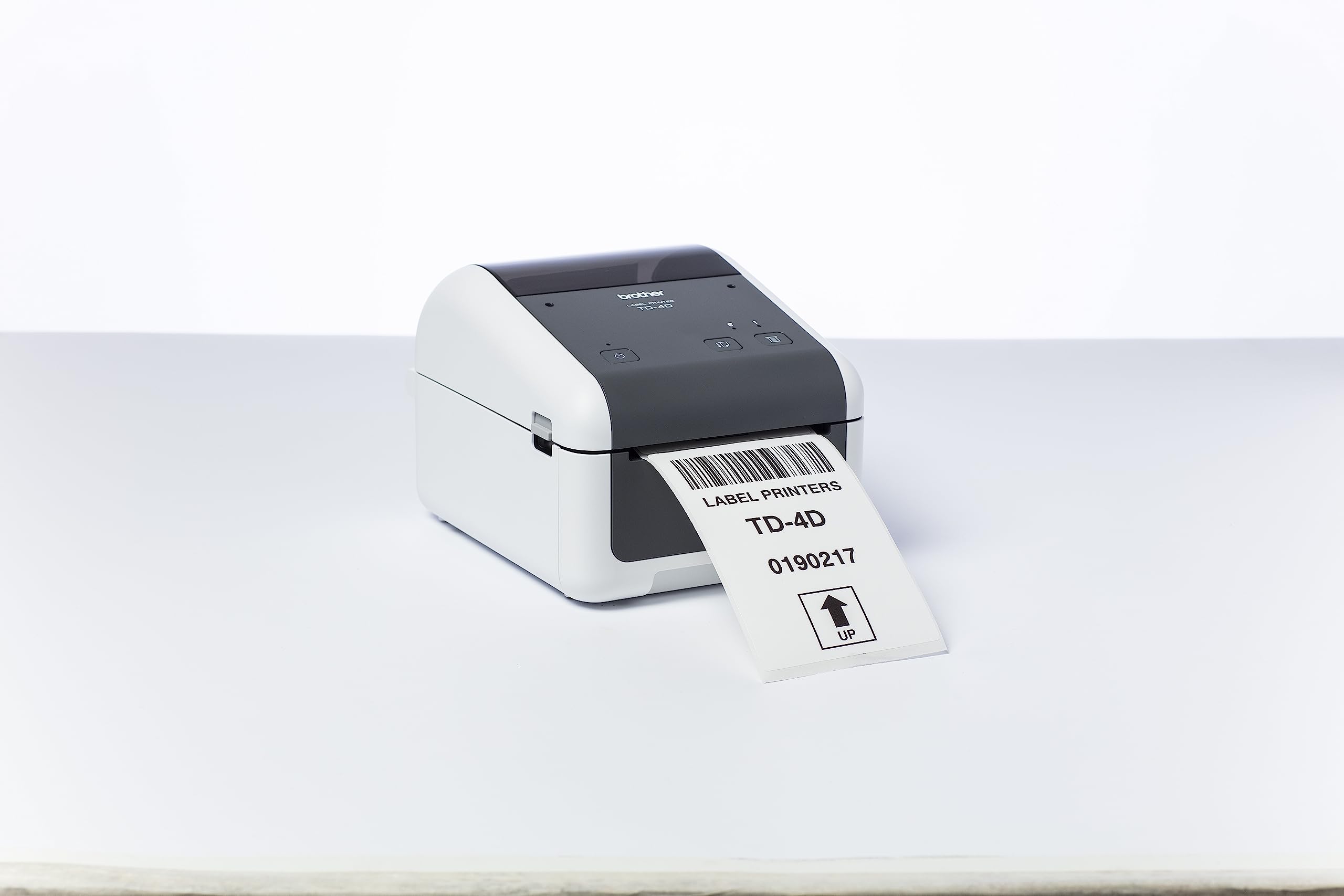 Brother TD-​4410D Stampante desktop professionale per etichette da 4" con tecnologia di stampa termica diretta