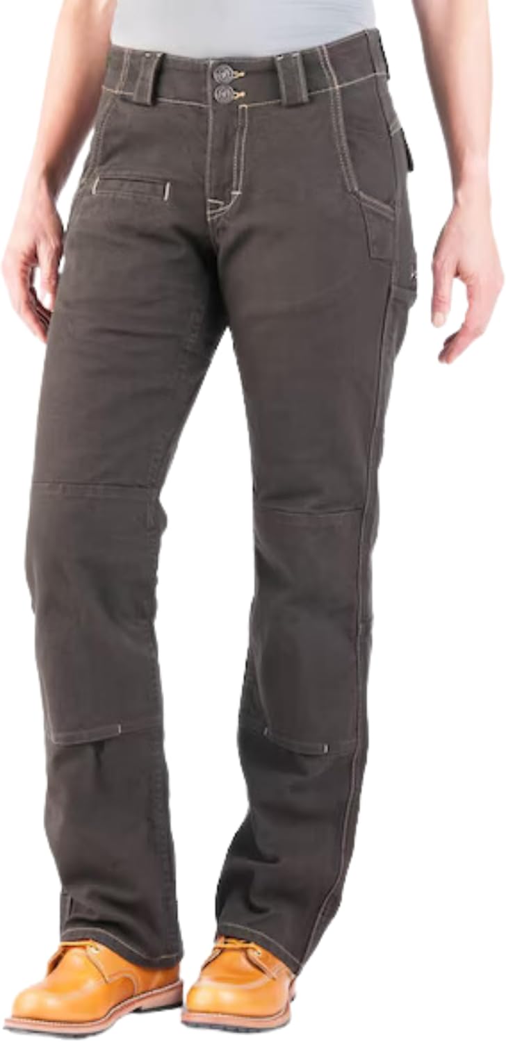 Dovetail Workwear Day Construct Cargo Pants for Women, Relaxed Fit, 10 Functional Pockets - Image 4