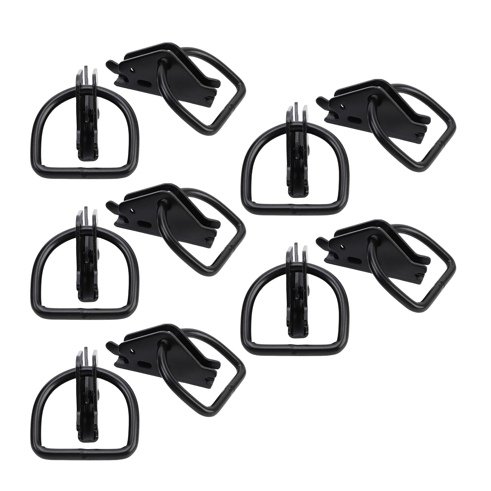 Karlak E Track Galvanisé Anneau en D Ancrages d'attache 10PCS Qualité