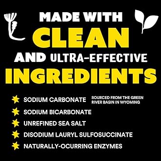 Molly's Suds Unscented Super Powder Detergent | Extra Strength Laundry Soap, Stain Fighting | Sensitive Skin | Simple, Effective Ingredients | 60 Loads