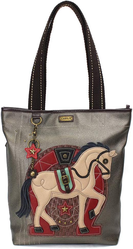 Chala Handbag Everyday Tote (Horse Gen II - Pewter)