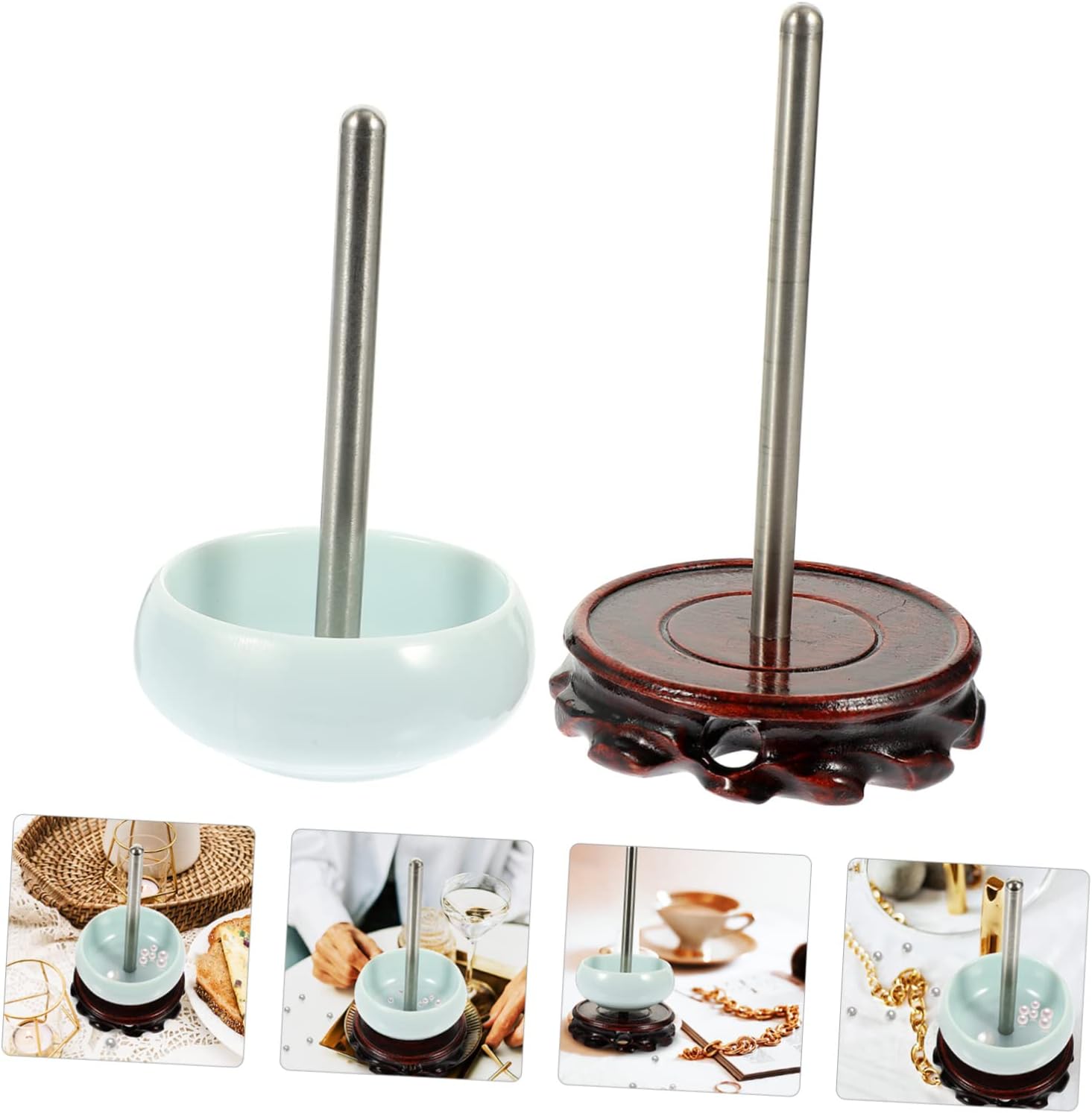 BELLIFFY DIY String Beads Bowl Beading Tool Set Jewelry Making Kit for Necklace Bracelet Earrings