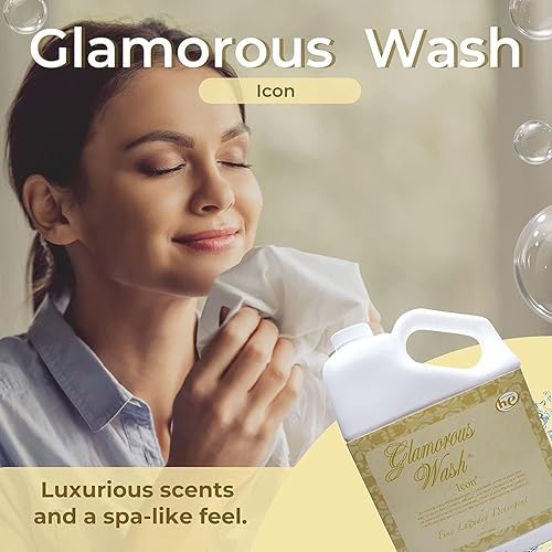 Miniatura 4 de Worldwide Nutrition Paquete Tyler Candle Company Glamorous Wash Icon Scent Detergente líquido para ropa  Detergente líquido de lujo para ropa