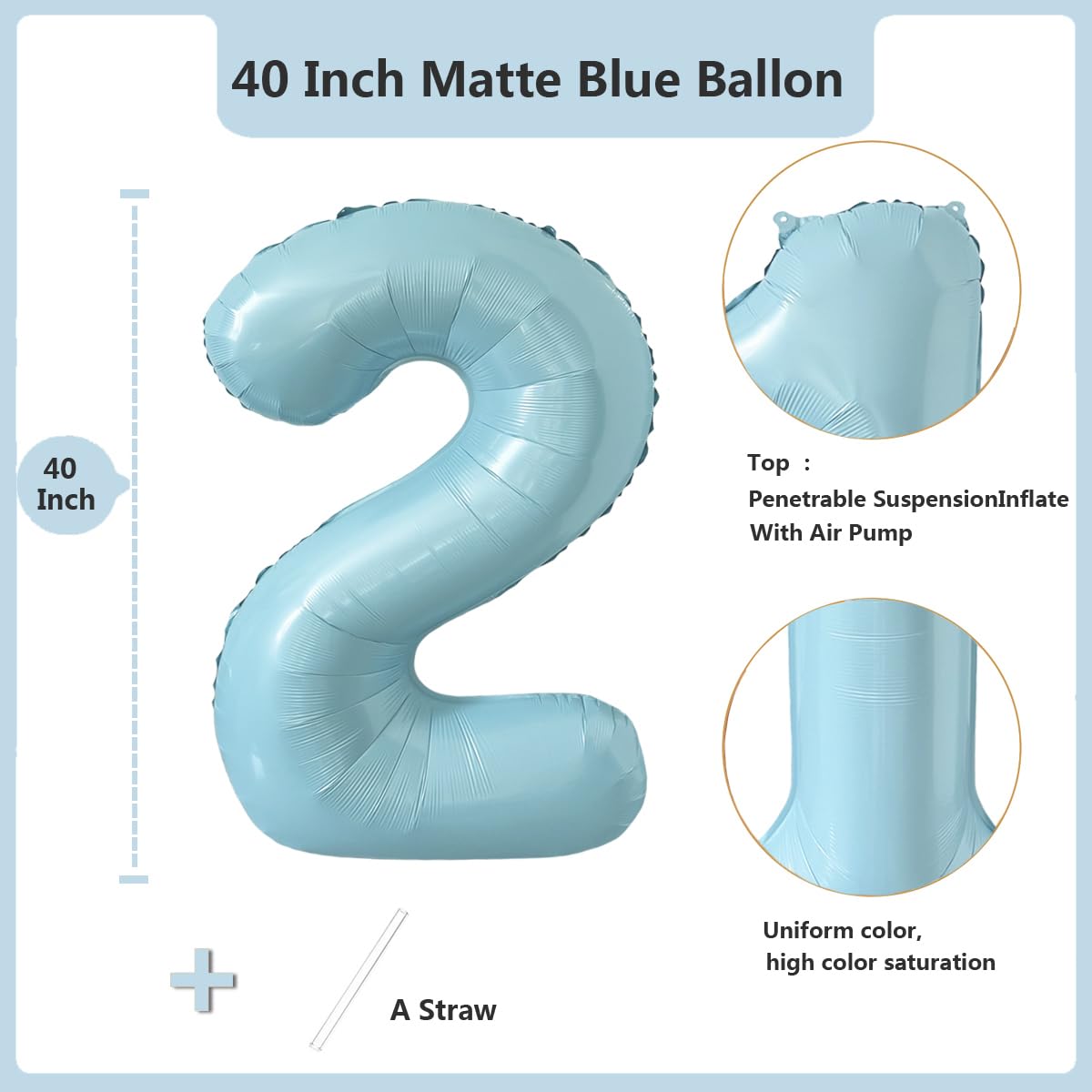 Red 0 balloon 40 Inch Giant Helium Foil Number 0 to 9 Red Balloon Birthday Wedding Party Digital Decorations (Number 0) — view 543