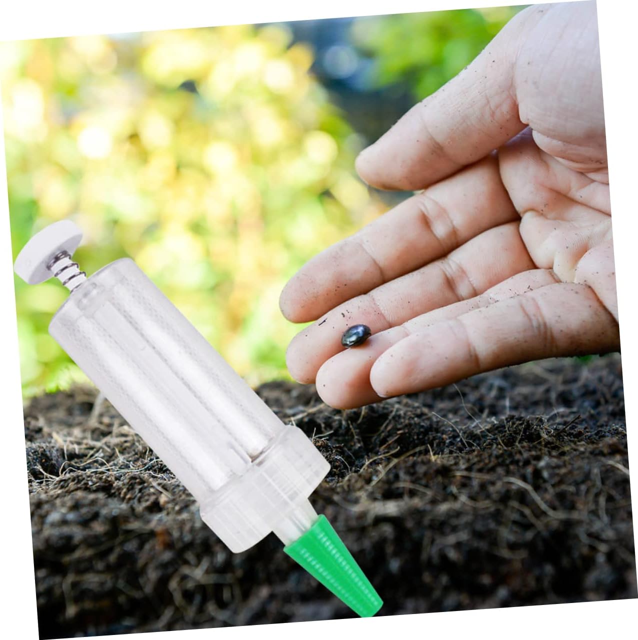 Mini Seeder Easy Spreader for Garden Grass Dispenser Hand Small Dispenser Tool
