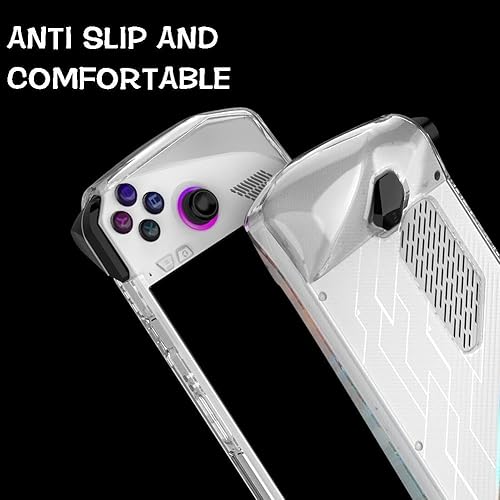 Miniatura 5 de Funda protectora de silicona transparente para ASUS Rog Ally Gaming Handheld, funda protectora suave para consola de juegos Rog Ally, funda
