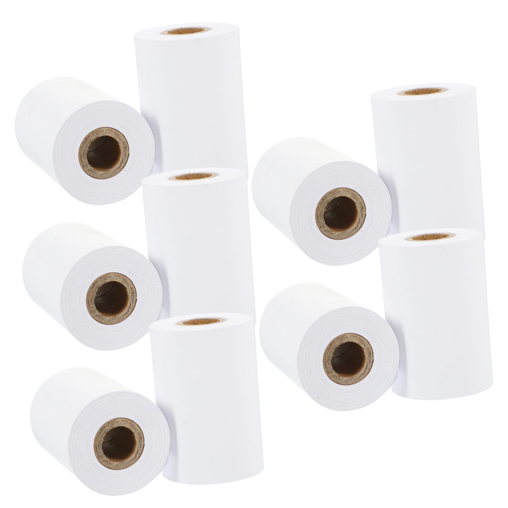 NUOBESTY 57x40mm Thermal Paper for Credit Card Machines 10 Rolls No Lint Easy Printing