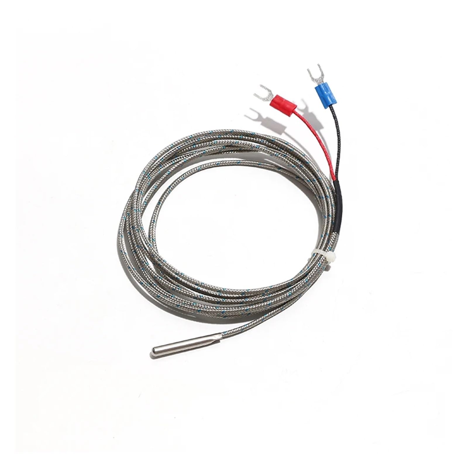 Sonda de termopar WRNT-035 K/E/J - 4x30 mm, cable blindado aleación 0,5-4 M, alta precisión (1 unidad)