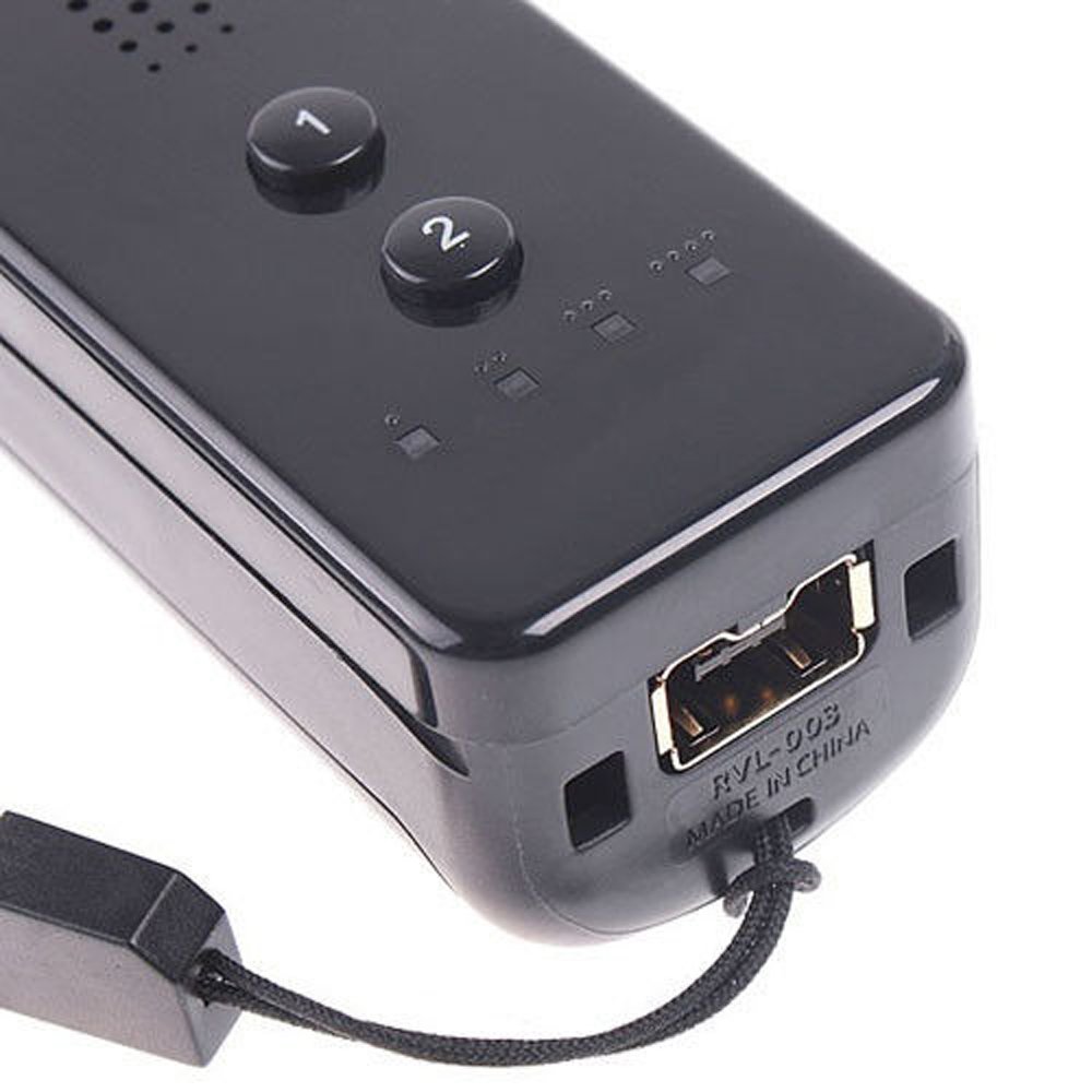 2 x Built in Motion Plus Remote Controller And Nunchuck For Nintendo Wii&Wii U