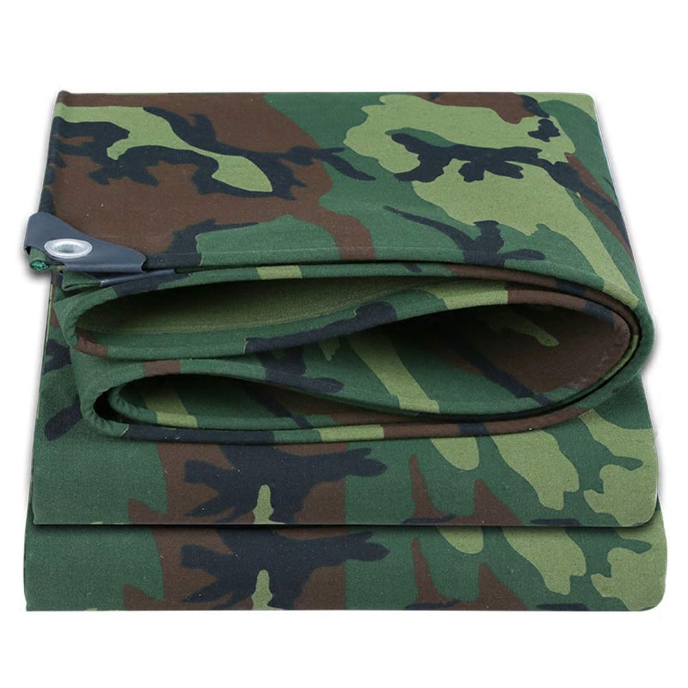 Lona de camuflaje para acampar en el bosque bajo la lluvia con seguridad