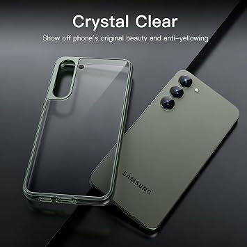 JETech Case for Samsung Galaxy S23, Anti-Yellowing, Green