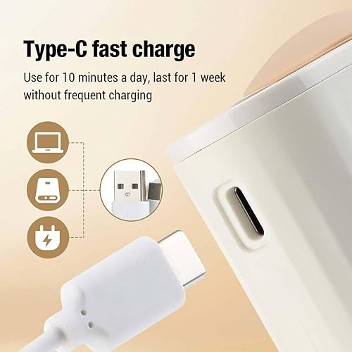 Miniatura 5 de Hlonns Aplicador de aceite para el cabello con luz roja, masajeador eléctrico del cuero cabelludo y aplicador de aceite para el cabello, cepillo