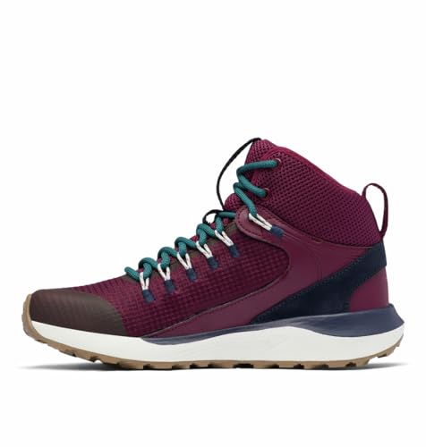 Columbia Columbia Women's Trailstorm Mid Waterproof, Marionberry/Deep Water, 7.5