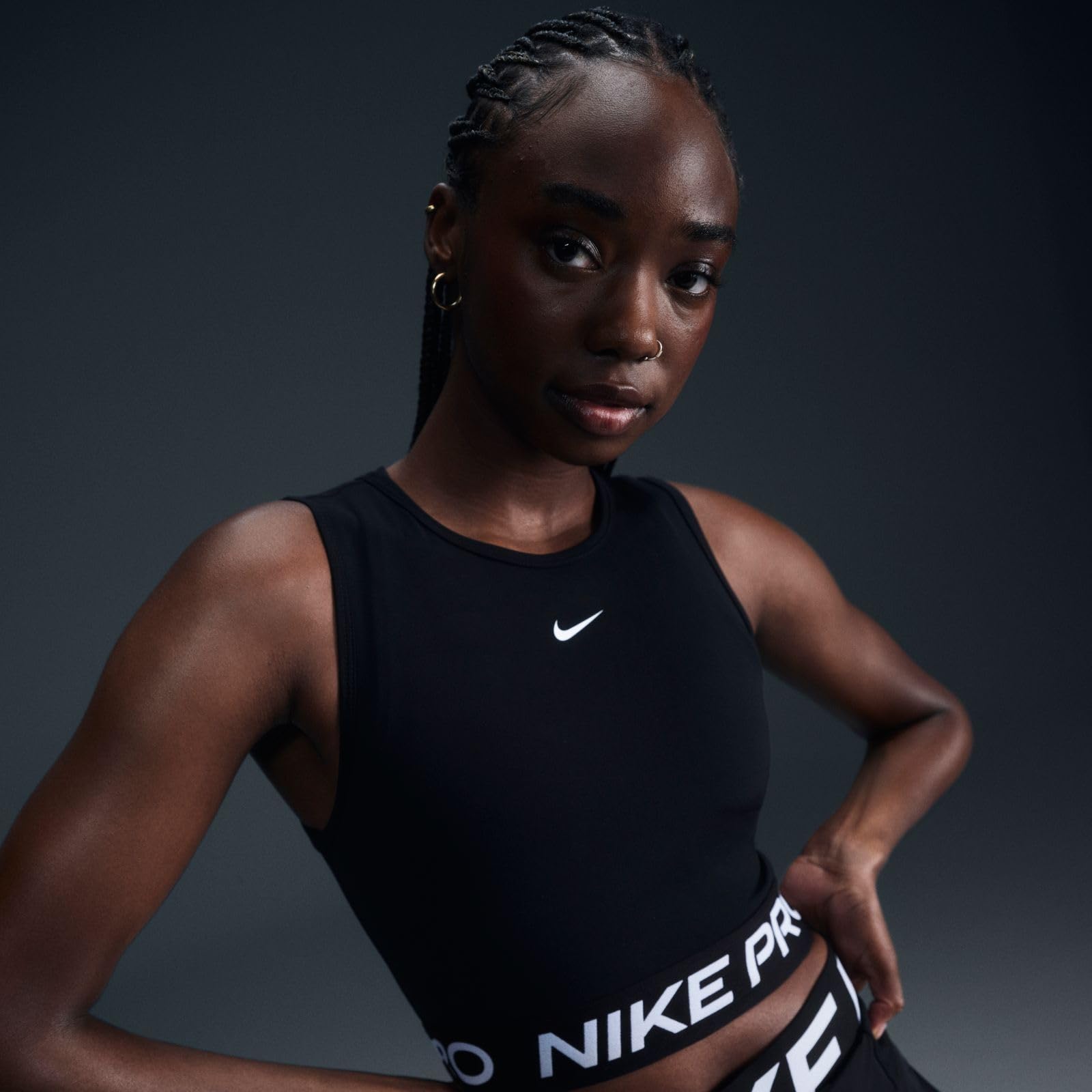 Nike Pro DF 365 Crop Tank Camiseta Mujer (Pack de 1)