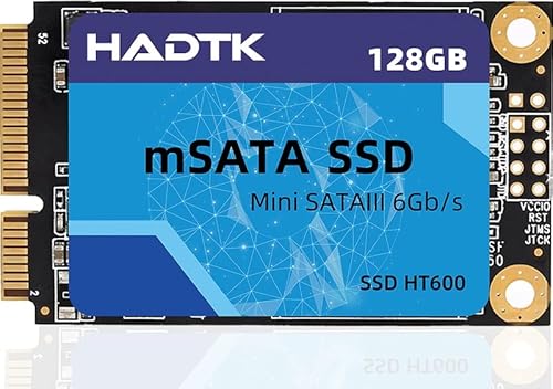HADTK SSD 128GB mSATA3.0 6Gb/s SSD Mini SATAIII 3D TLC NAND̗p [J[3Nۏ