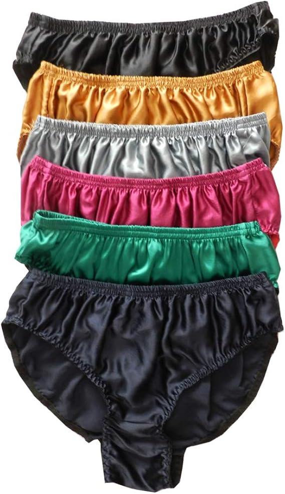 Panasilk 100 Silk Mens Underwear Briefs Bikinis S M L XL 2XL (6 Pairs