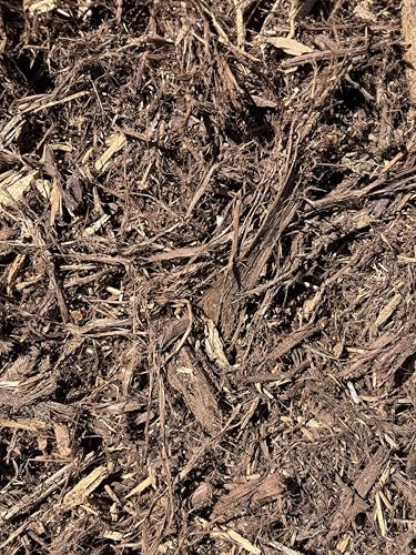 Natural Shredded Red Cedar Mulch, Ground Cover for Erosion Control, 42 Quarts