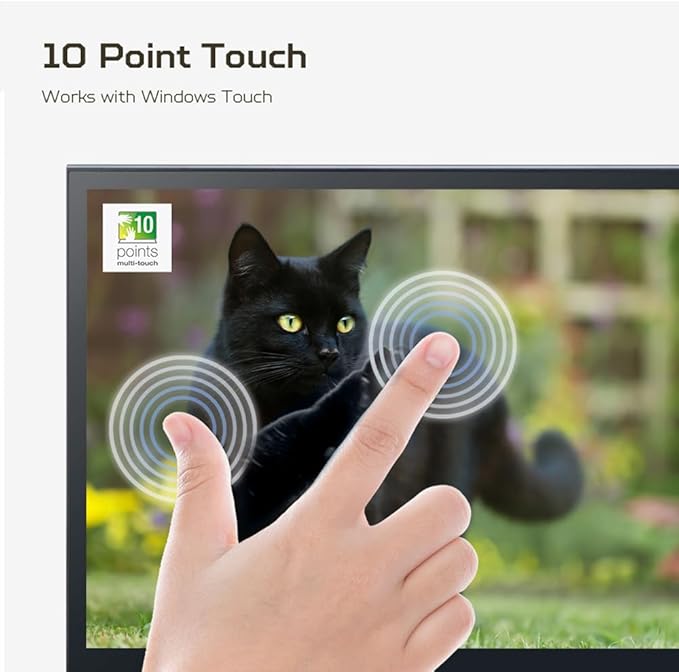 Monitor Portátil 15.6" FHD IPS Táctil miniatura 4