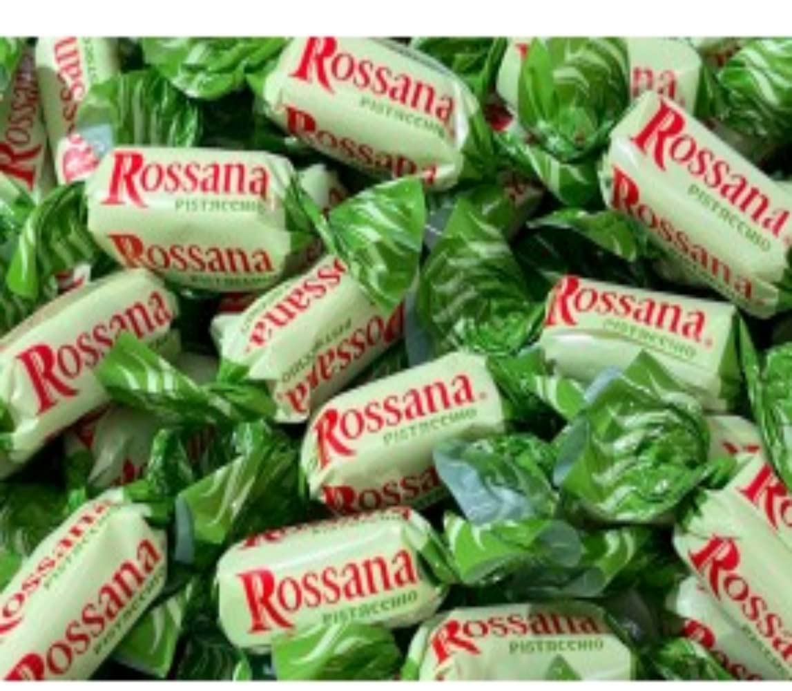 Rossana Candies Filled with Pistachio 135gr 4.76oz, Pack of 3